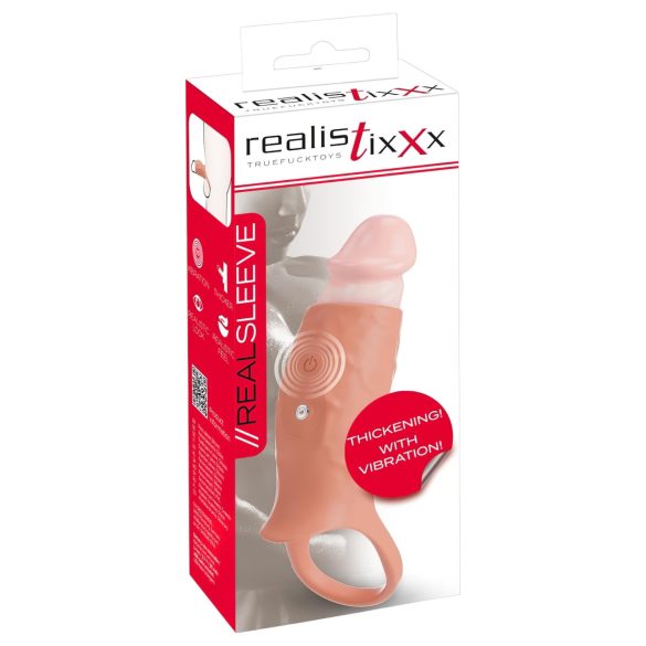 Realistixxx - manga vibratoria abierta (natural)