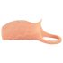 Realistixxx - funda abierta vibrante para pene (natural)