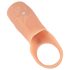 Realistixxx - funda abierta vibrante para pene (natural)