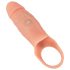 Realistixxx - funda pene vibradora con anillo, natural