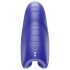 SVibe EVO - masturbador impermeable recargable (azul)