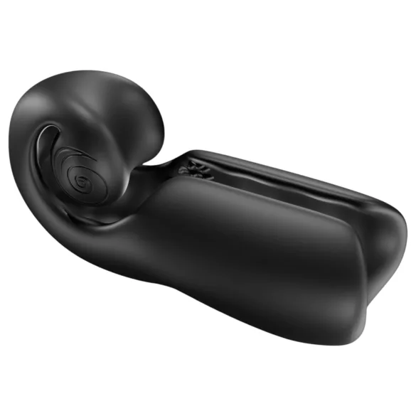 SVibe EVO - masturbador recargable impermeable - negro