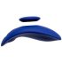 Sonrisa - vibrador de braga ultrafino con control remoto (azul)