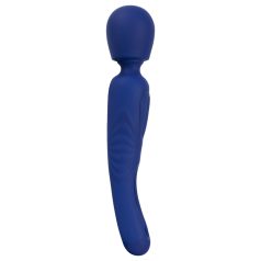 Smile - 2en1 vibrador masajeador con lengua (azul)