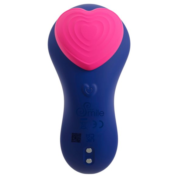 Smile - vibrador tipo braga con control remoto - silicona azul