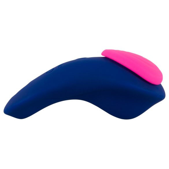 Smile - vibrador tipo braga con control remoto - silicona azul
