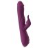 Javida - Vibrador 3en1 con perlas giratorias (líla)