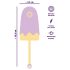 You2Toys - vibrador recargable para clítoris (rosa)
