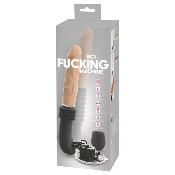 You2Toys - máquina sexual automática - vibrador empujador - color natural