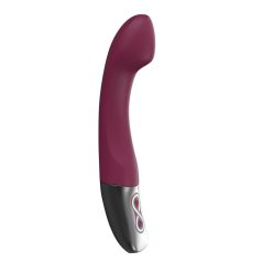 Excelente vibrador G-punto recargable (rojo)