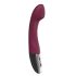 Excelente vibrador G-punto recargable (rojo)