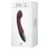Excelente vibrador G-punto recargable (rojo)