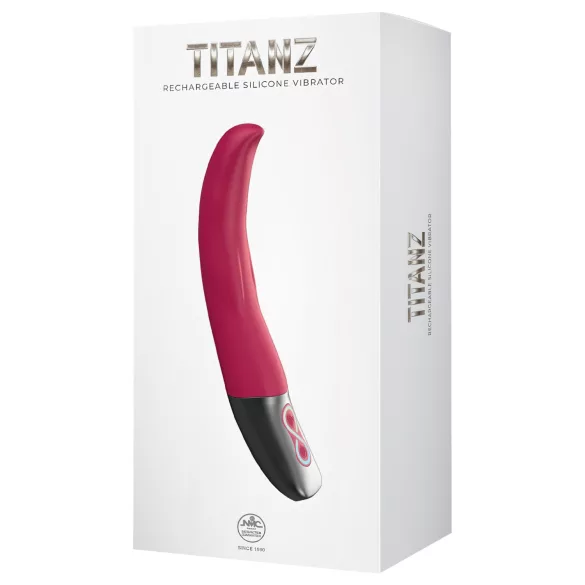 Excellent Power Titanz - Vibrador punto G y P - Silicona rosa