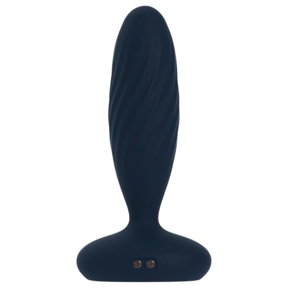 Svakom Jordan - plug anal vibrador inteligente - silicona azul