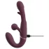 Javida - vibrador pareja recargable sin tirantes (lila)