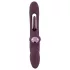 Javida - vibrador pareja recargable sin tirantes (lila)