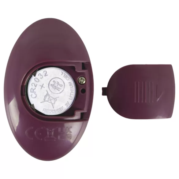Javida - vibrador pareja recargable sin tirantes (lila)