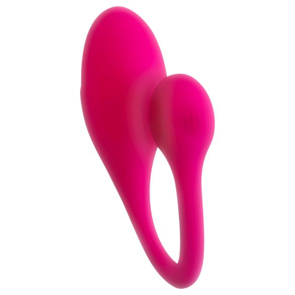 Beau Coeur Koral - huevo vibrador con control remoto - silicona rosa