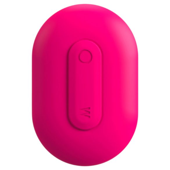 Beau Coeur Koral - huevo vibrador con control remoto - silicona rosa