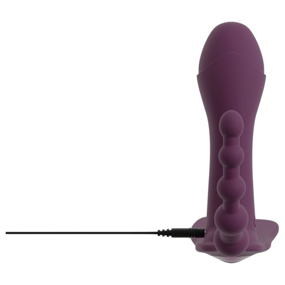 Beau Coeur Ariva - vibrador para braguitas 3 en 1 - silicona lila