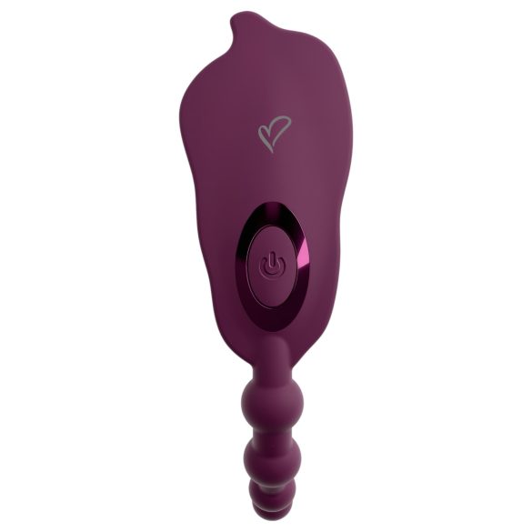 Beau Coeur Ariva - vibrador para braguitas 3 en 1 - silicona lila
