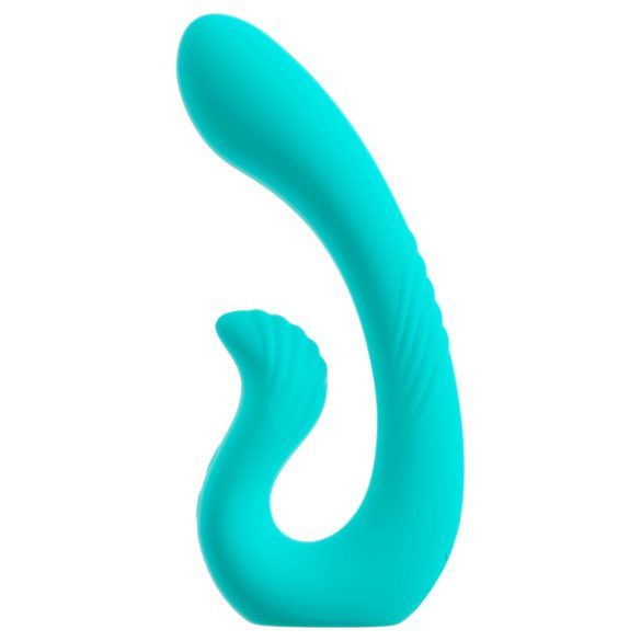 Beau Coeur Naira - Vibrador estimulador de punto G y clítoris (verde)