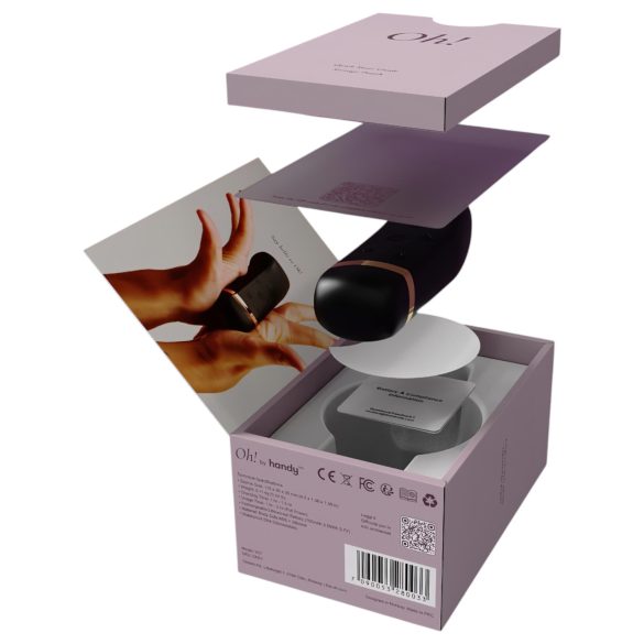 El Handy Oh! - ResoTouch vibrador (negro)