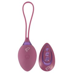   Beau Coeur Rovana - huevo vibrador con control remoto (morado)