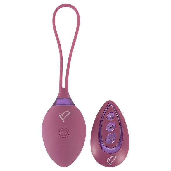 Beau Coeur Rovana - huevo vibrador con control remoto (morado)