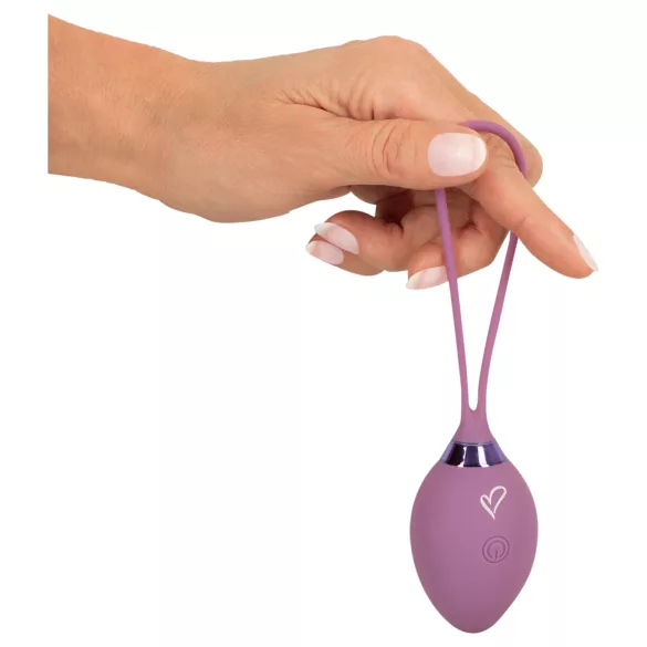 Beau Coeur Rovana - huevo vibrador control remoto - silicona lila