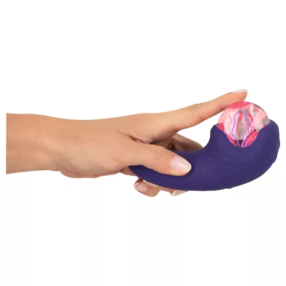 Beau Coeur Zanto - vibrador de punto G - silicona azul