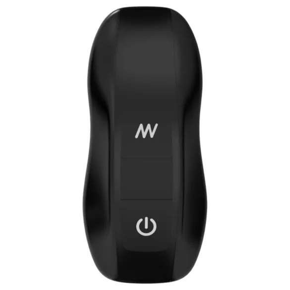 ANOS - plug anal vibrador set - silicona negra