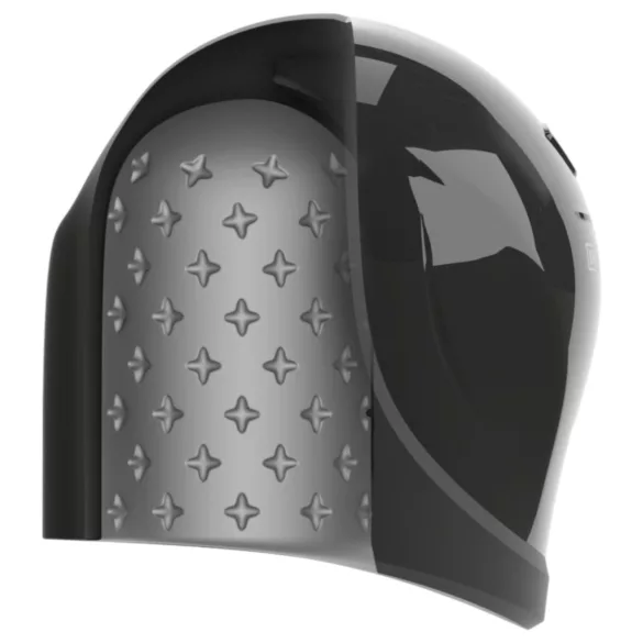 Rebel - vibrador para glande resistente al agua - silicona negra