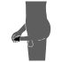Rebel - vibrador impermeable en forma de bellota (negro)