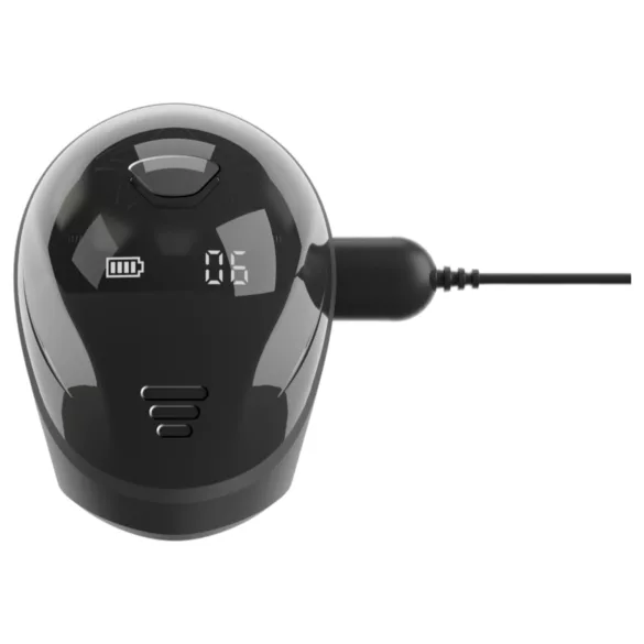 Rebel - vibrador para glande resistente al agua - silicona negra