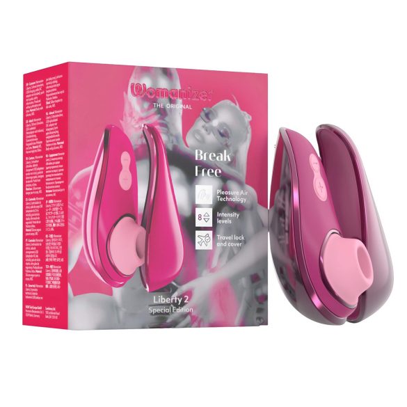 Womanizer Liberty 2 Iggy Azalea - Estimulador de Clítoris por Aire (rosa)
