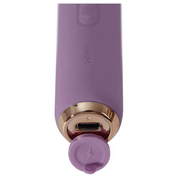 Svakom Mini Emma Neo - vibrador masajeador controlado por app (lila)