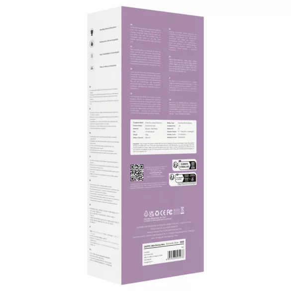 Svakom Mini Emma Neo - vibrador masajeador controlado por app (lila)