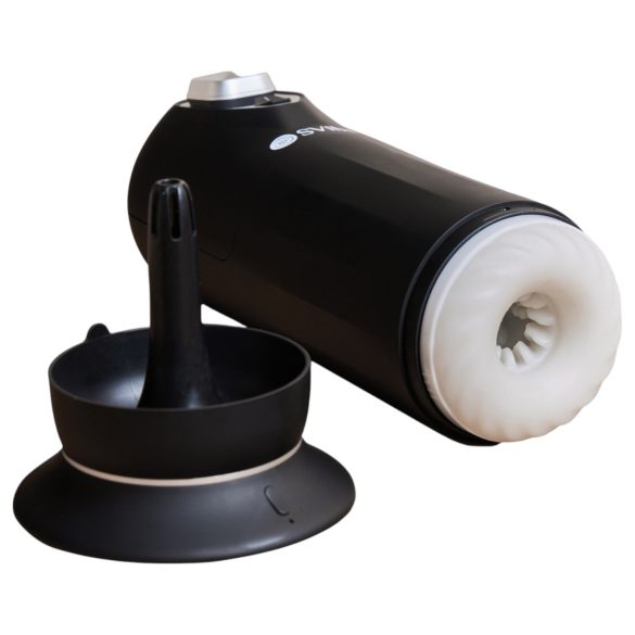 **Snail Vibe Jet – Masturbador con función calefactable (negro)**