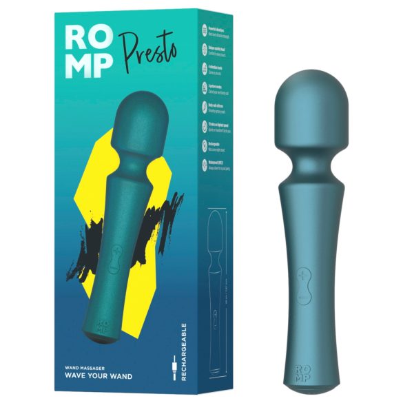 ROMP Presto - vibrador masajeador (verde)