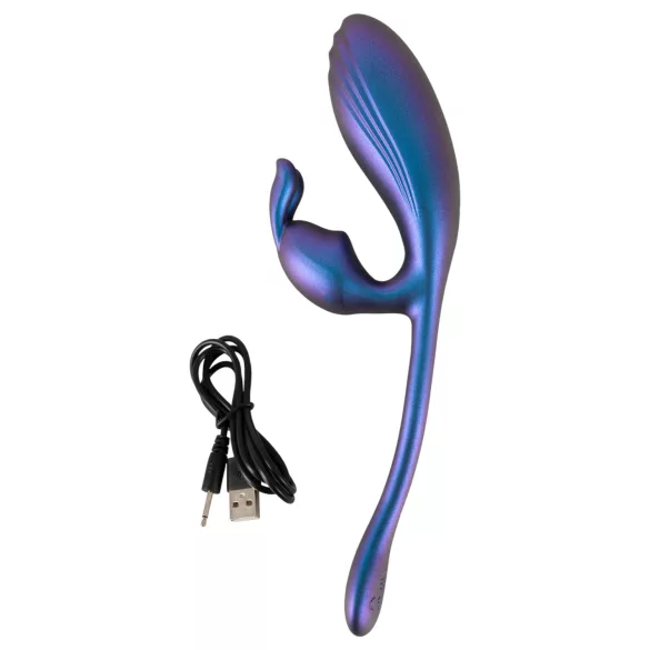 Smile - Vibrador punto G y clítoris - silicona - azul