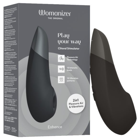 Womanizer Enhance - Estimulador de Clítoris de Aire (negro)