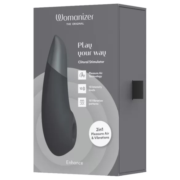 Womanizer - succionador de clítoris por ondas de aire - negro