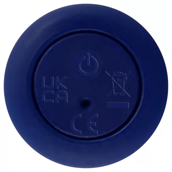 Smile - vibrador punto G curvado - silicona azul