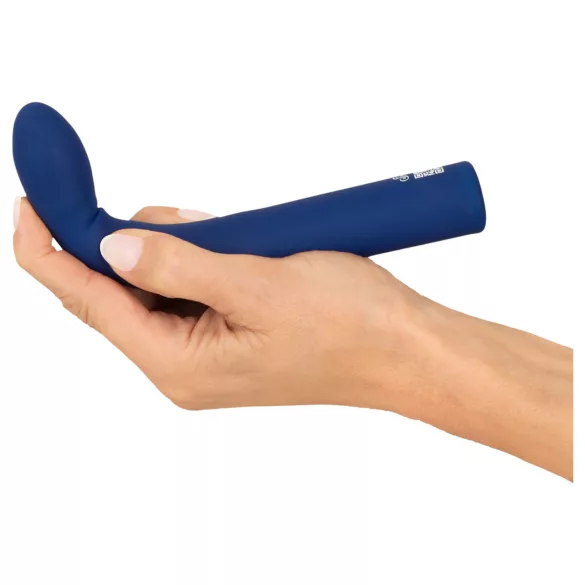 Smile - vibrador punto G curvado - silicona azul