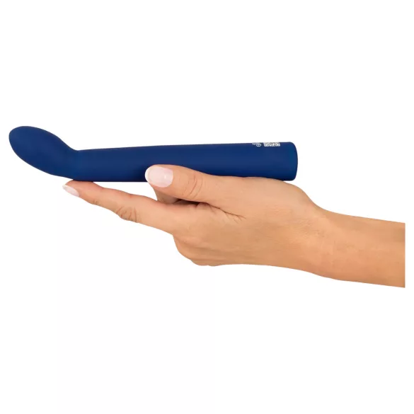Smile - vibrador punto G curvado - silicona azul