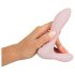 Beau Coeur Cerya - mini vibrador con brazo para clítoris (rosa claro)