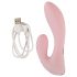 Beau Coeur Cerya - mini vibrador con brazo para clítoris (rosa claro)
