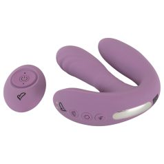 Beau Coeur Mireva - vibrador triple, a control remoto (lila)