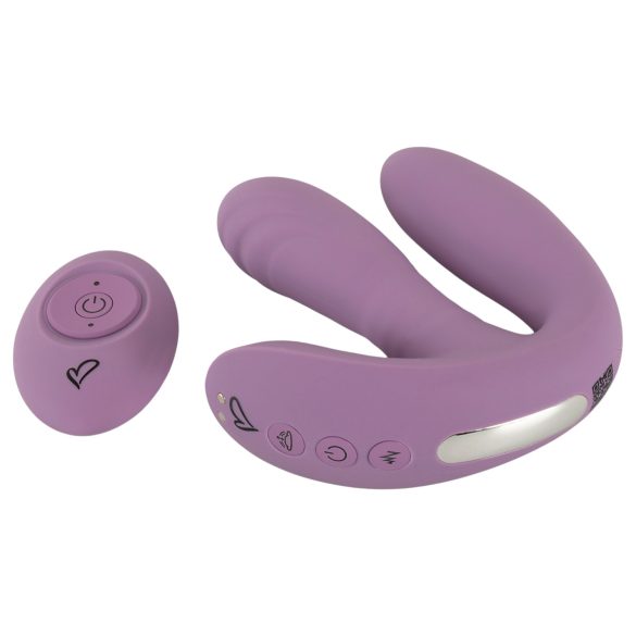 Beau Coeur Mireva - vibrador triple, a control remoto (lila)